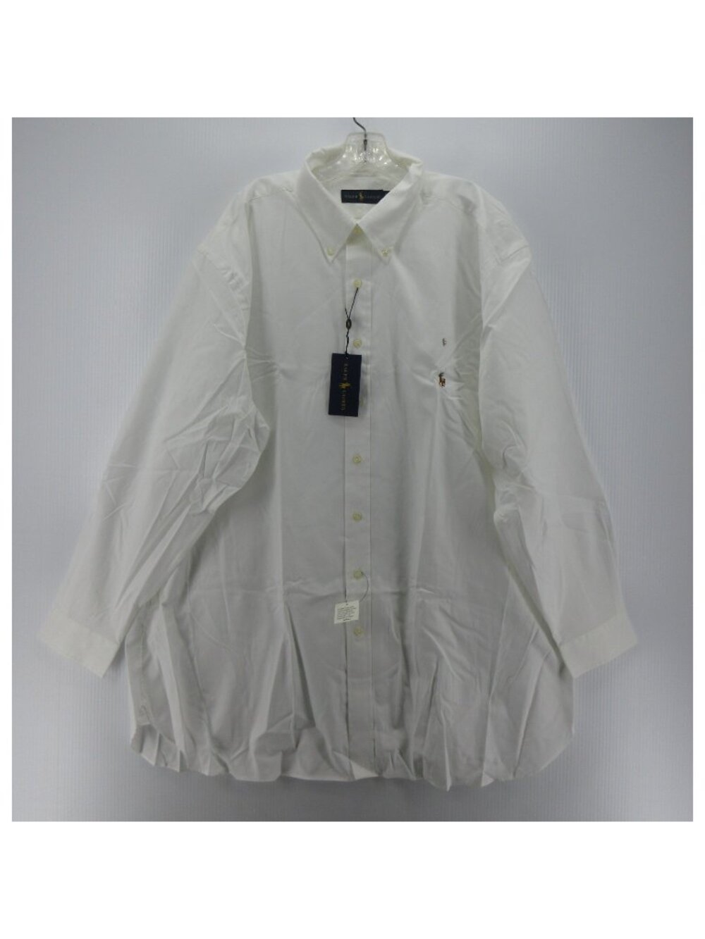 Ralph Lauren Shirt 19 Oxford Cloth OCBD Button Down Flesh Pony Preppy